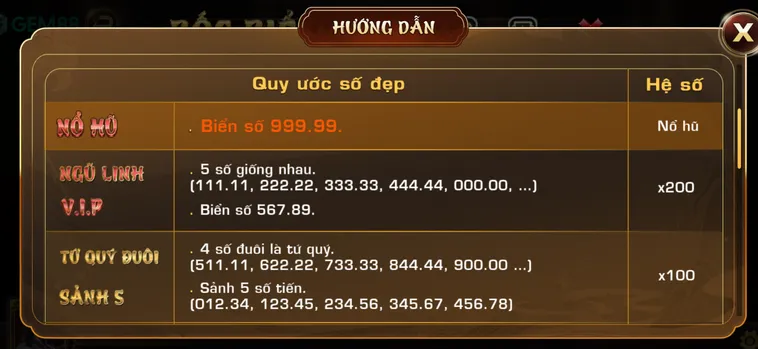 Game Nhanh Bốc Biển Số Tại Gem88 Trải Nghiệm Cá Cược Siêu Tốc Hấp Dẫn