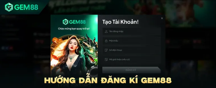 Đăng Ký Gem88 Ngay Hôm Nay Để Nhận Ưu Đãi Khủng Cho Mọi Tân Thủ