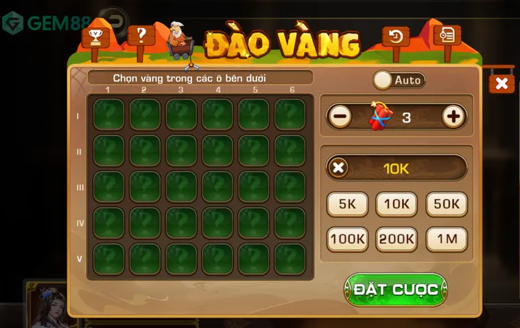 Game Nhanh Đào Vàng Tại Gem88 Trải Nghiệm Săn Kho Báu Đỉnh Cao