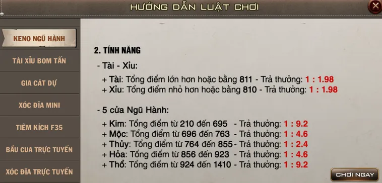 Keno Ngũ Hành Tại Gem88 Cơ Hội Săn Thưởng Độc Đáo Với Tỷ Lệ Cực Cao