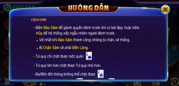 Chinh Phục Siêu Phẩm Sâm Lốc Tại Gem88 Đỉnh Cao Dành Cho Mọi Game Thủ