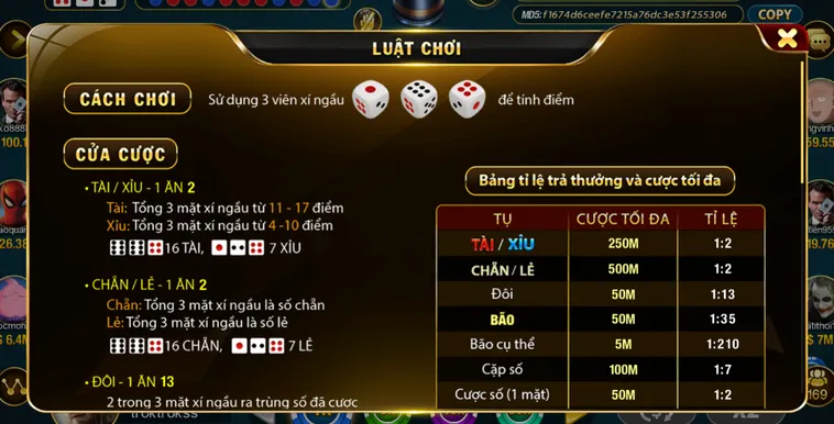 Tài Xỉu Sảnh Rồng Tại Gem88 Đấu Trường Cá Cược Đỉnh Cao Cho Cao Thủ