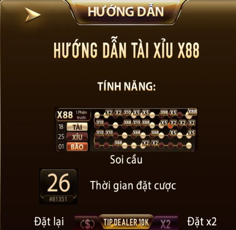 Sicbo X88 Tại Gem88 Cơ Hội Trở Thành Triệu Phú Trong Tầm Tay