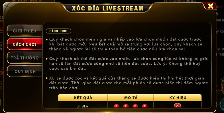Xóc Đĩa Live Tại Gem88 Trò Chơi Đỉnh Cao Thu Hút Triệu Game Thủ